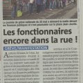 gazette du comminges : manif du 22 mai 2018